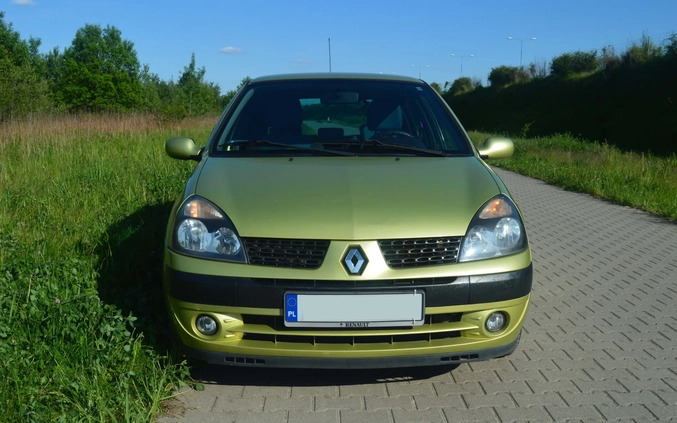 Renault Clio cena 7800 przebieg: 113500, rok produkcji 2003 z Warszawa małe 56